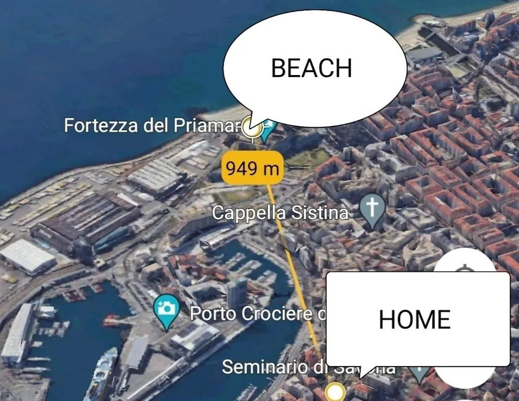 Apartment Holiday House Savona Italy